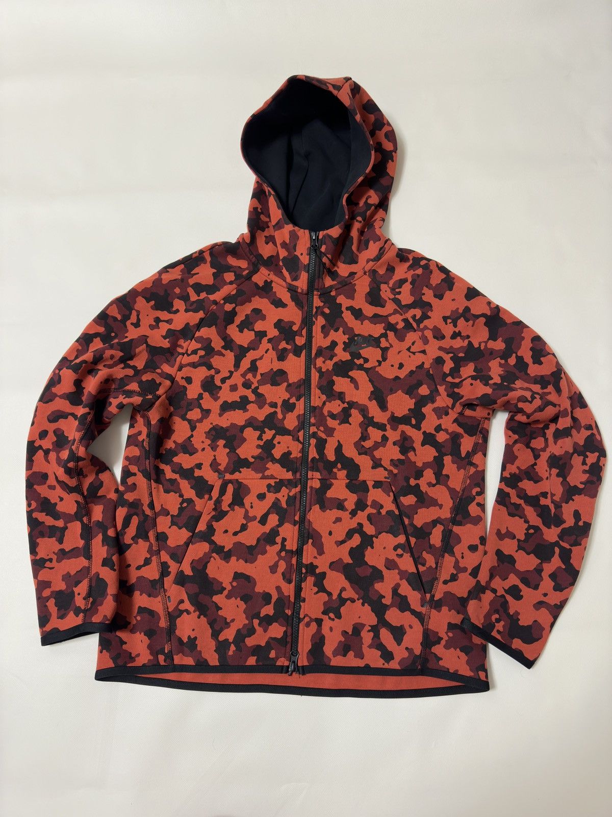 Nike red camo hoodie best sale