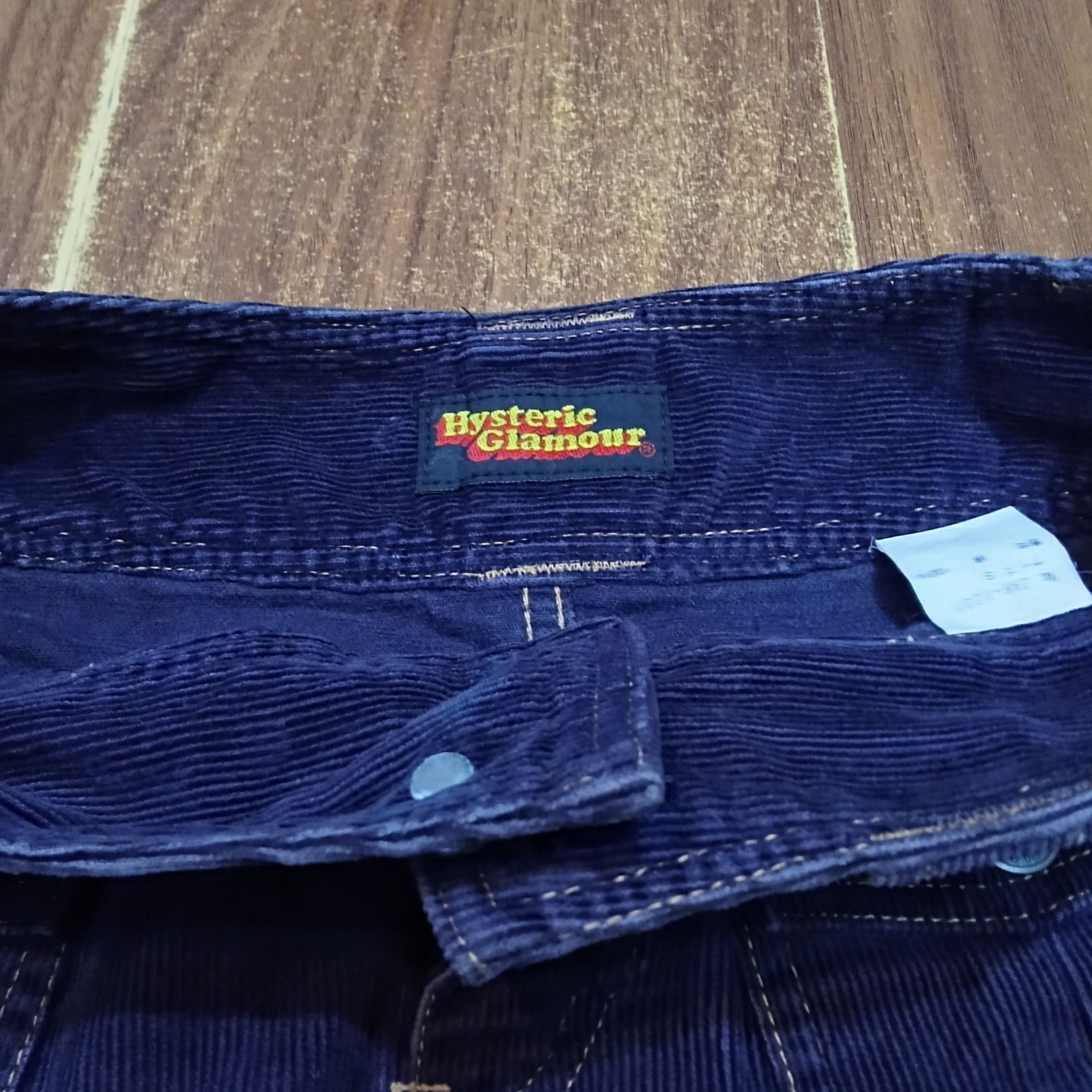 Hysteric Glamour Skirt Corduroy purple