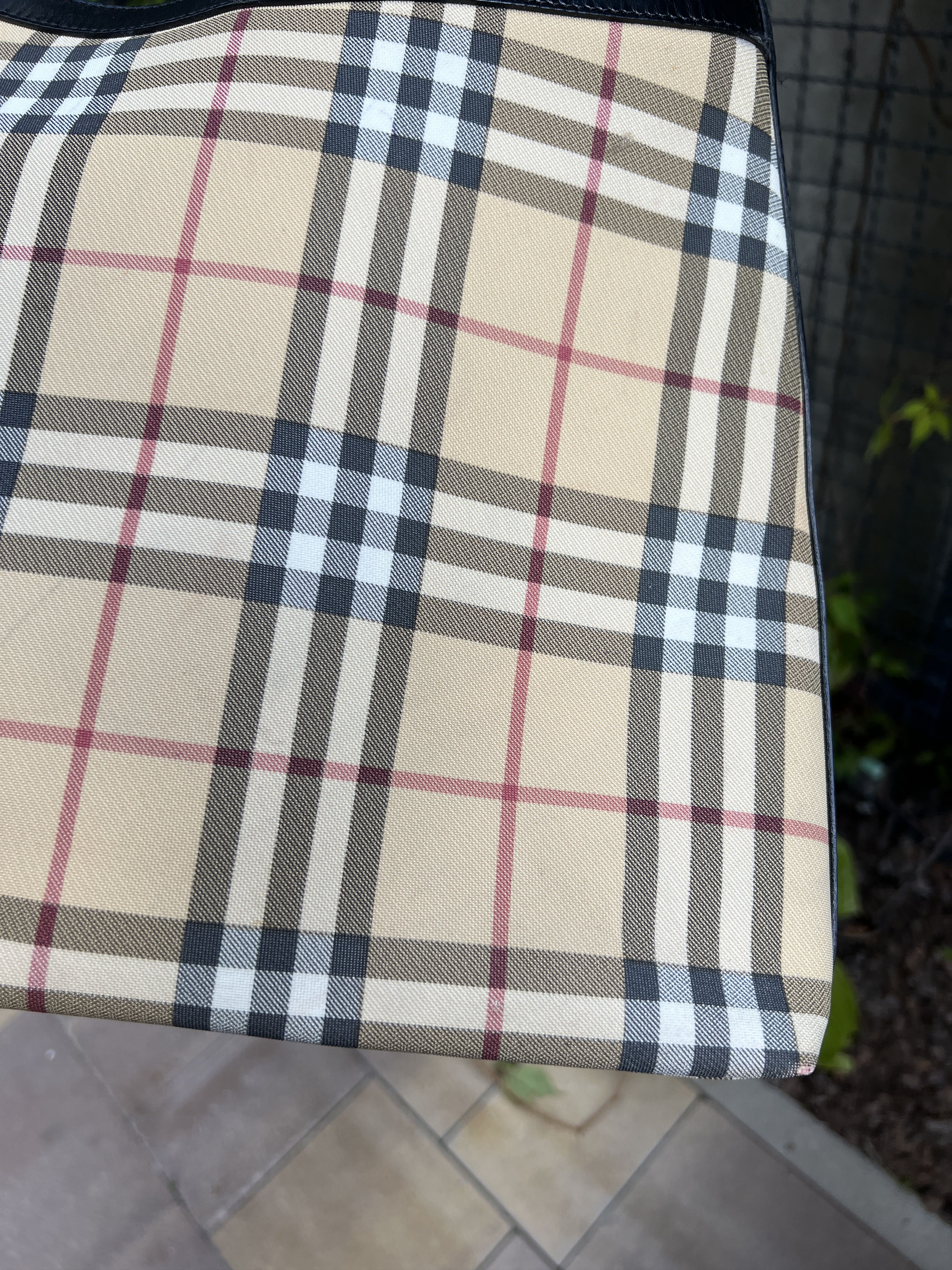 Burberry Vintage 90s Burberry Nova Check Shoulder Bag Size ONE SIZE - 18 Thumbnail