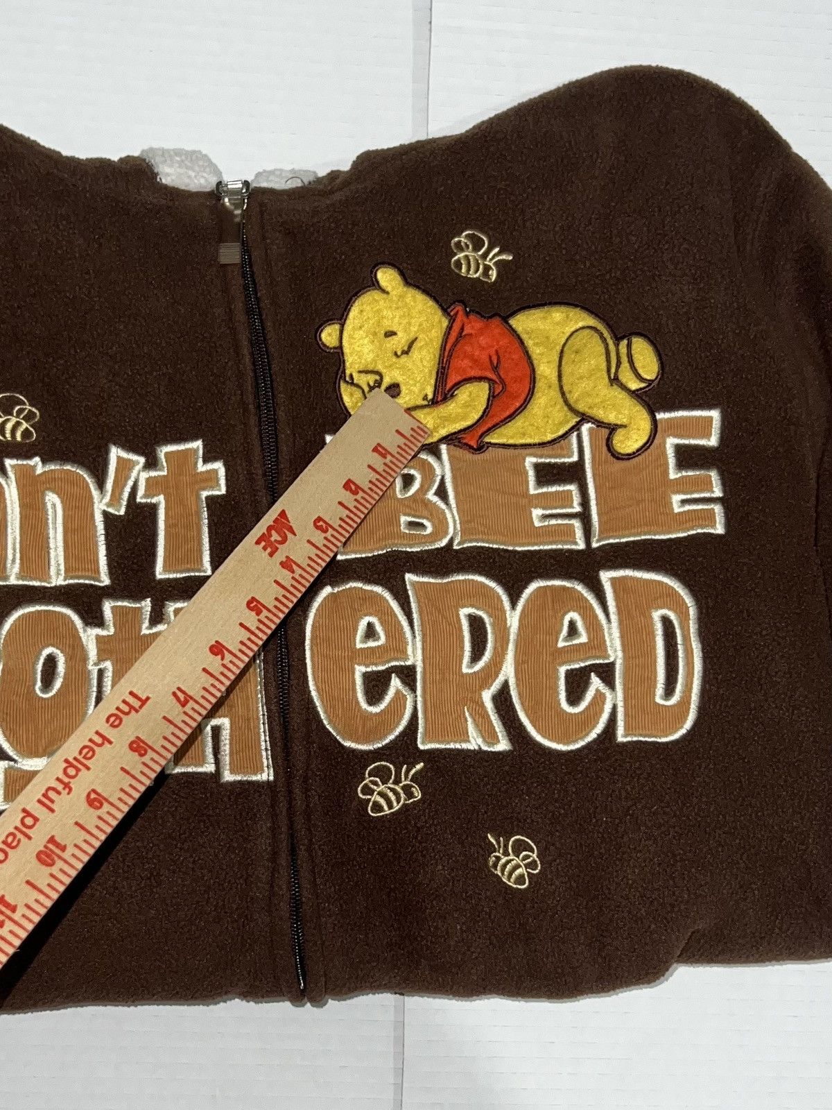 Disney Vintage Winnie The Pooh Zip Up Fleece Sweater Disney 3w 3Xl Size 3XL / US 20-22 - 9 Thumbnail