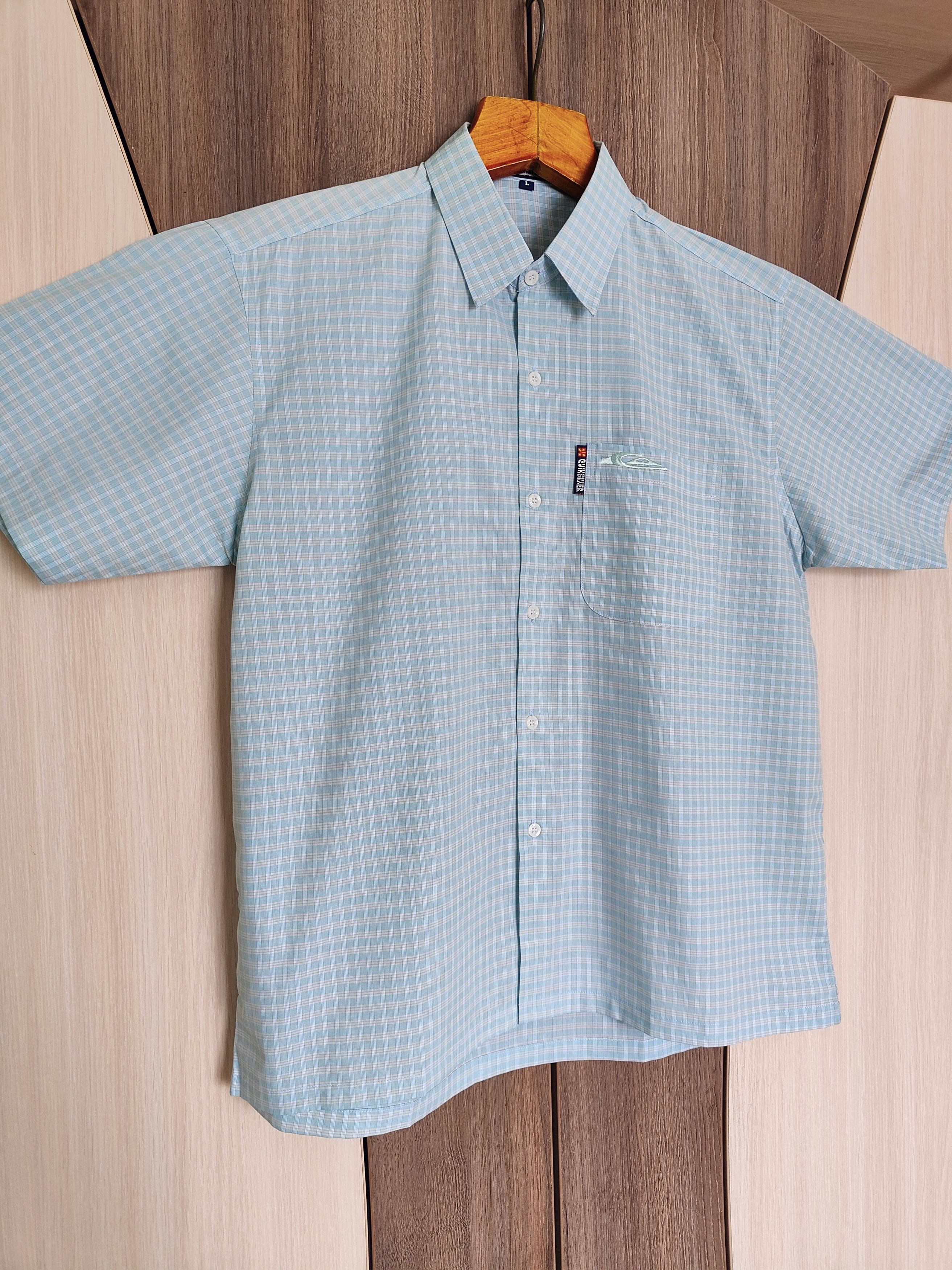 Quiksilver Vintage Quiksilver Shirt Men's Shirt Quiksilver Size US L / EU 52-54 / 3 - 1 Thumbnail