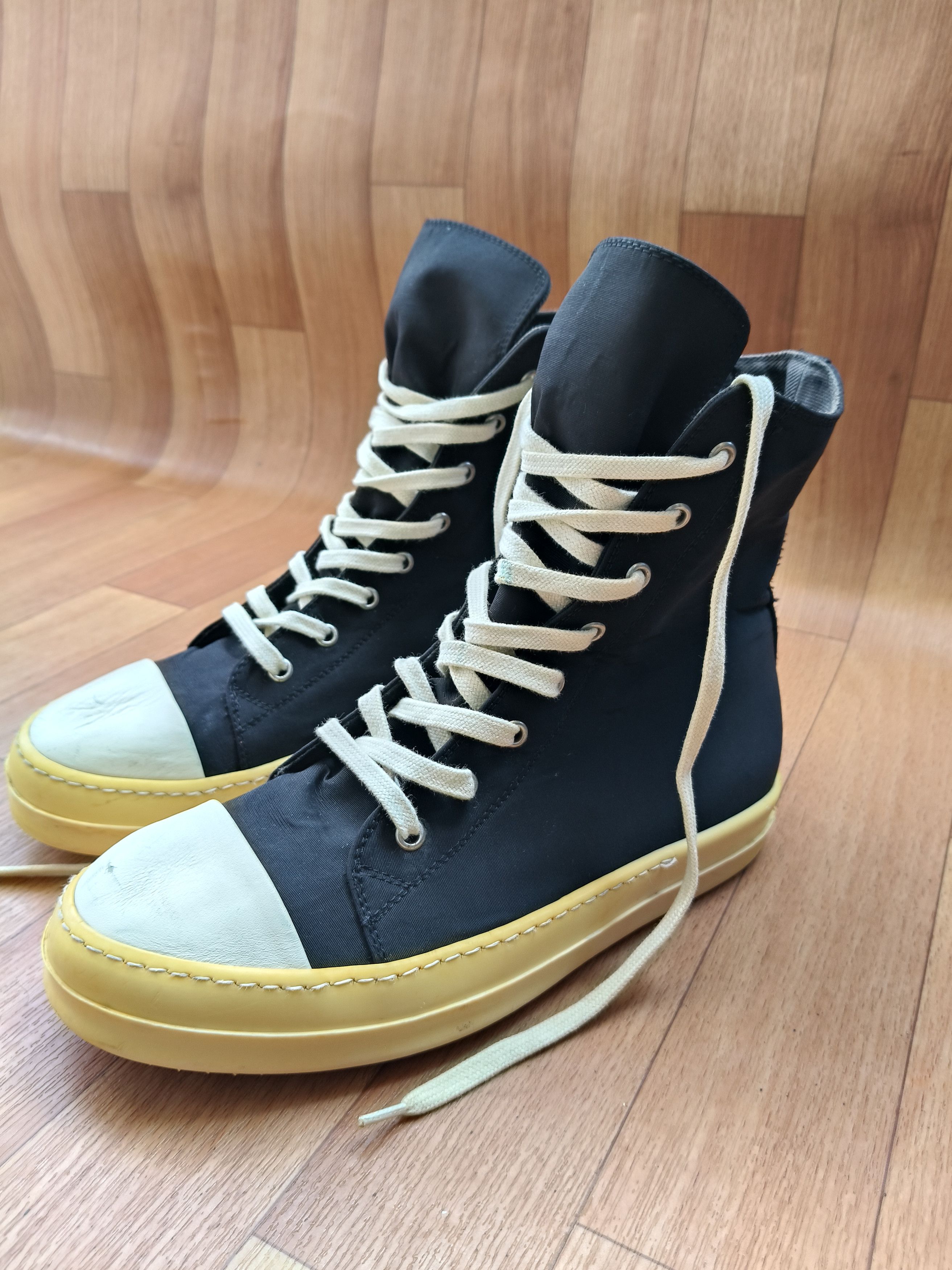 Rick Owens Drkshdw Rick Owens drkshdw hightop sneakers Size US 7.5 / EU 40-41 - 6 Thumbnail