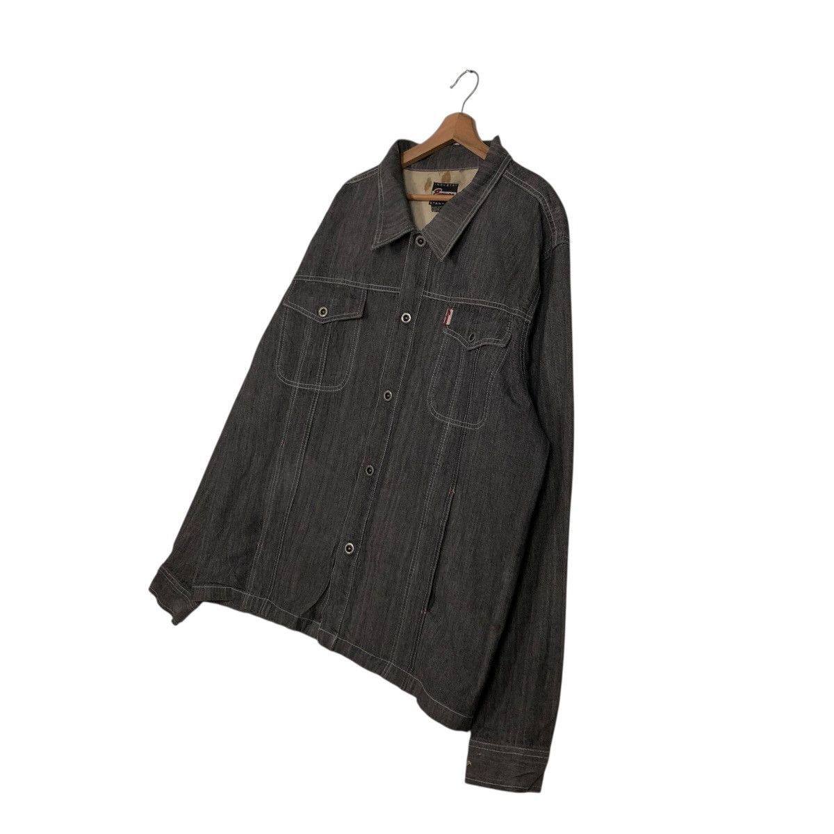 Vintage 🔥VINTAGE DENIM CHORE WORK JACKET ENYCEE ISSEY MIYAKE Size US XXL / EU 58 / 5 - 4 Thumbnail