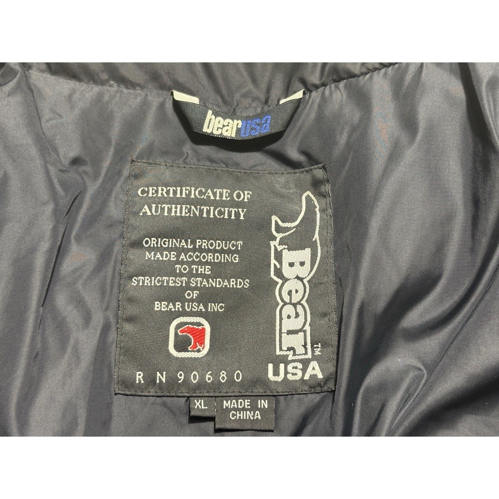 Other VTG Y2K Bear USA Duck Down Puffer Jacket Men’s XL Oversized Size US XL / EU 56 / 4 - 6 Thumbnail