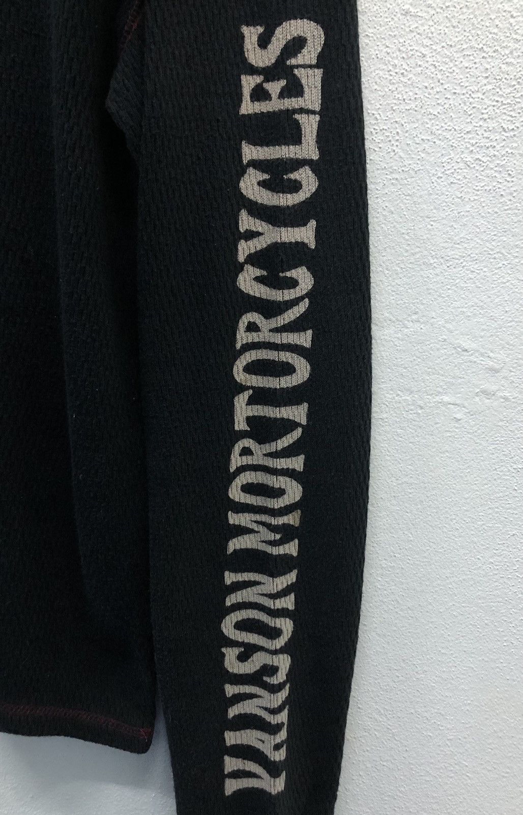 Vintage Vintage Vanson Motorcycles Speed-King Long Sleeve Knitwear Size US XL / EU 56 / 4 - 8 Thumbnail