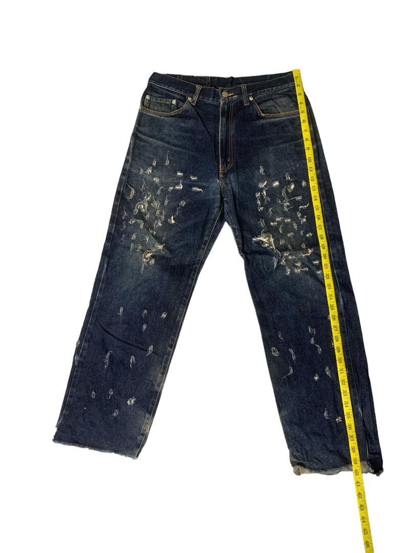 Japanese Brand Mac Eye Distressed Denim Size US 32 / EU 48 - 8 Thumbnail