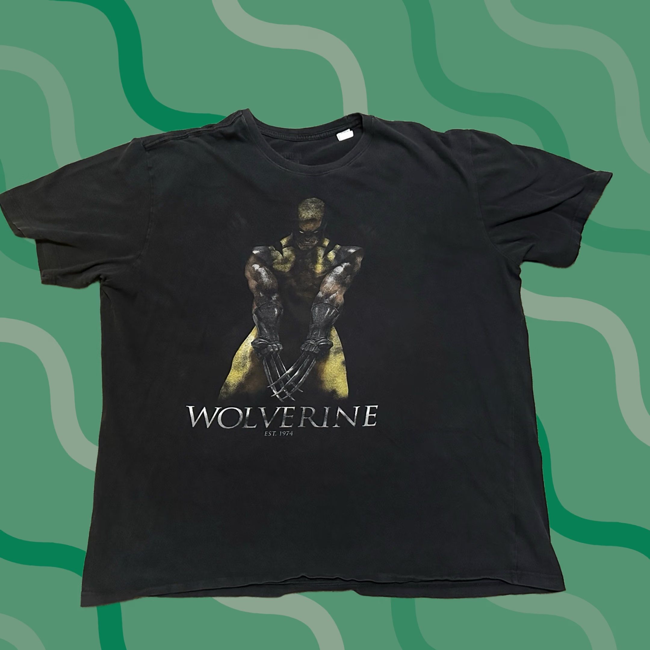 Vintage Marvel Wolverine Comics Superhero Graphic Print Shirt Mens 3XLT Black Y2K Size US XXL / EU 58 / 5 - 1 Thumbnail