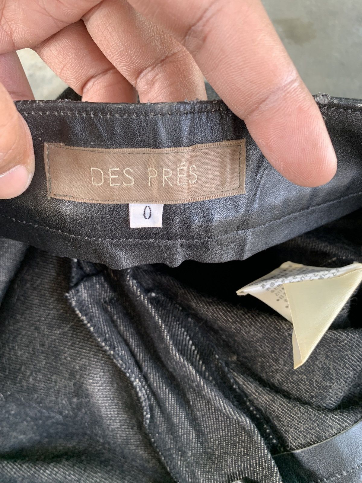 Japanese Brand Des pres leather side belt vkei lgb style ifsixwasnine Size US 27 - 7 Thumbnail