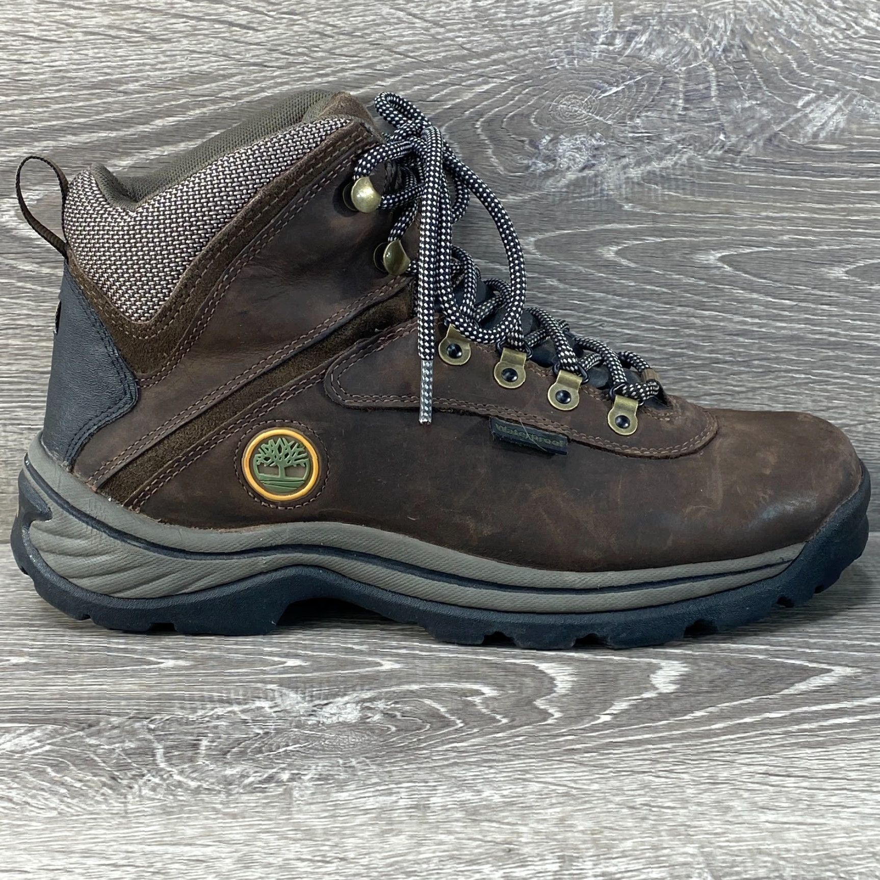 Timberland Timberland Men’s 8 M Boots White Ledge Mid Waterproof Boot Dark Brown Leather Size US 8 / EU 41 - 2 Thumbnail