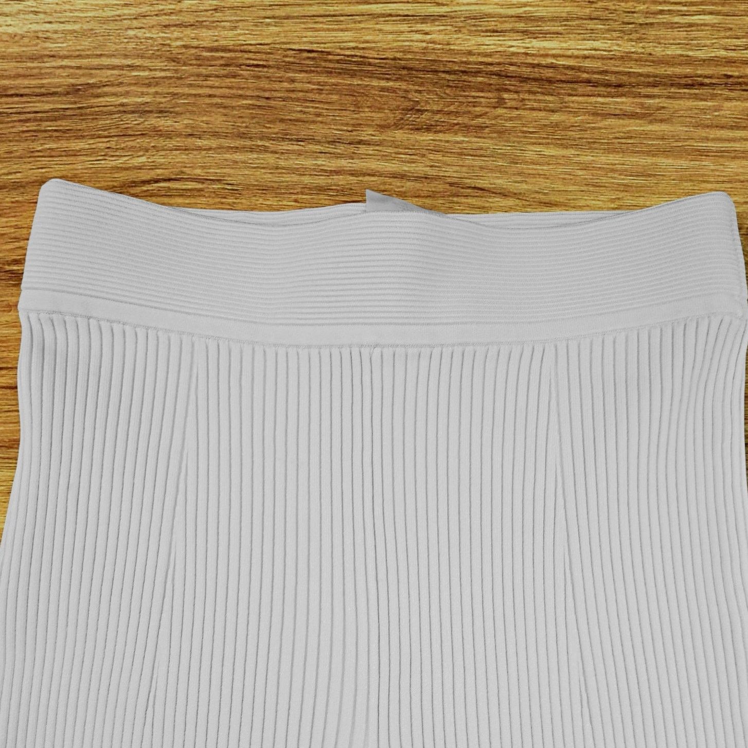 Jonathan Simkhai Jonathan Simkhai Blaise Straight Leg Chantilly Ribbed Pant Size 25" / US 0 / IT 36 - 5 Thumbnail