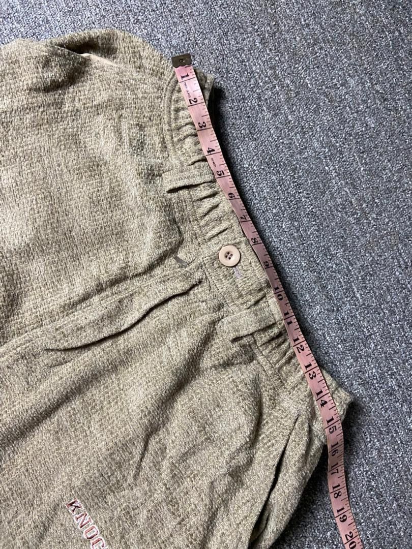 Japanese Brand Knockout Sportswear Garment Corduroy Pants with Cuffs (179) Size US 30 / EU 46 - 8 Thumbnail
