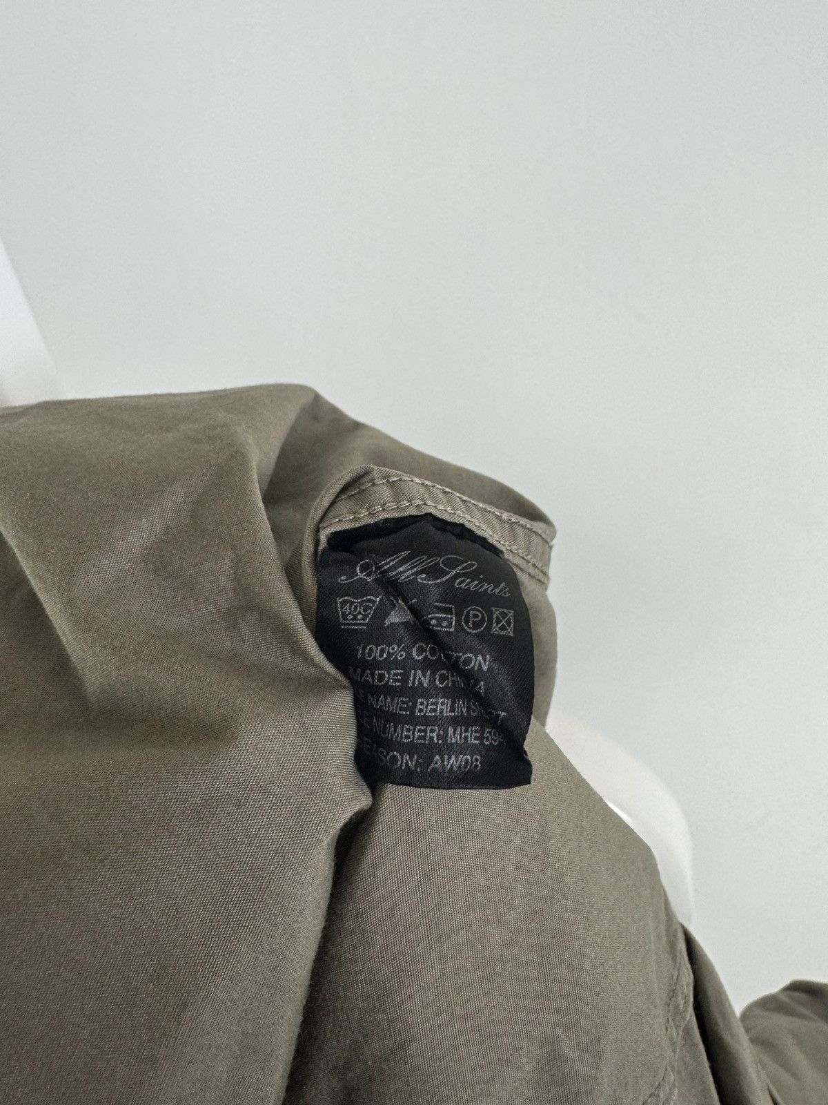 Allsaints All Saints Spitalfields Metamorphosis Berlin Short Shirt Size US S / EU 44-46 / 1 - 4 Thumbnail