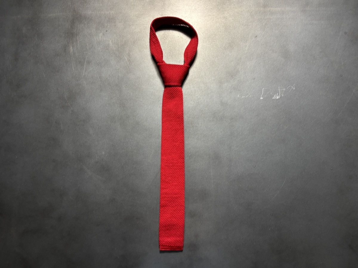 Van Heusen Vintage Knit Tie Vintage Van Heusen Necktie USA Pre-Tied Size ONE SIZE - 10 Thumbnail