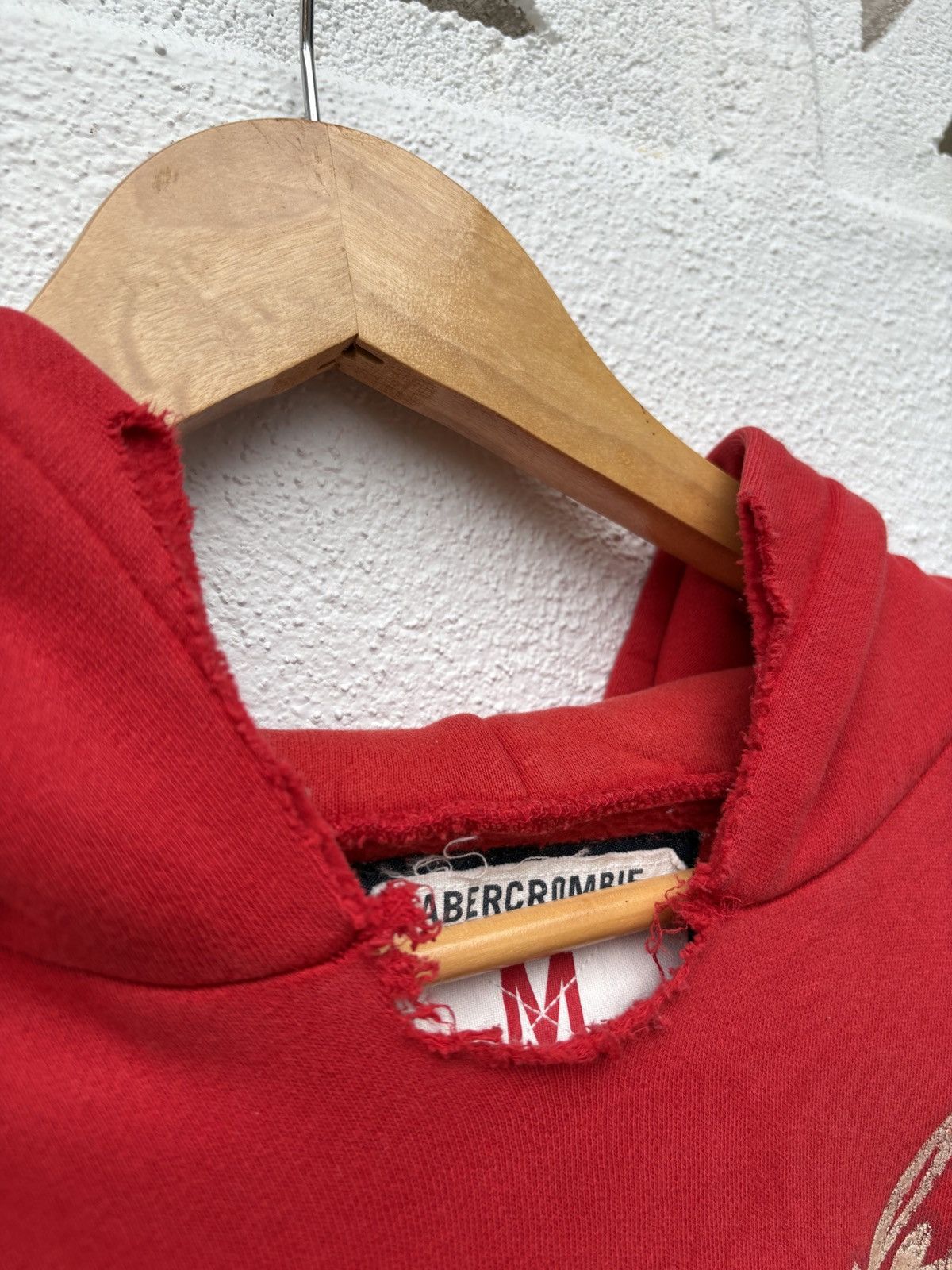 Abercrombie & Fitch Vintage Abercrombie Trashed Baggy Sweatshirt Hoodie Size US M / EU 48-50 / 2 - 5 Thumbnail