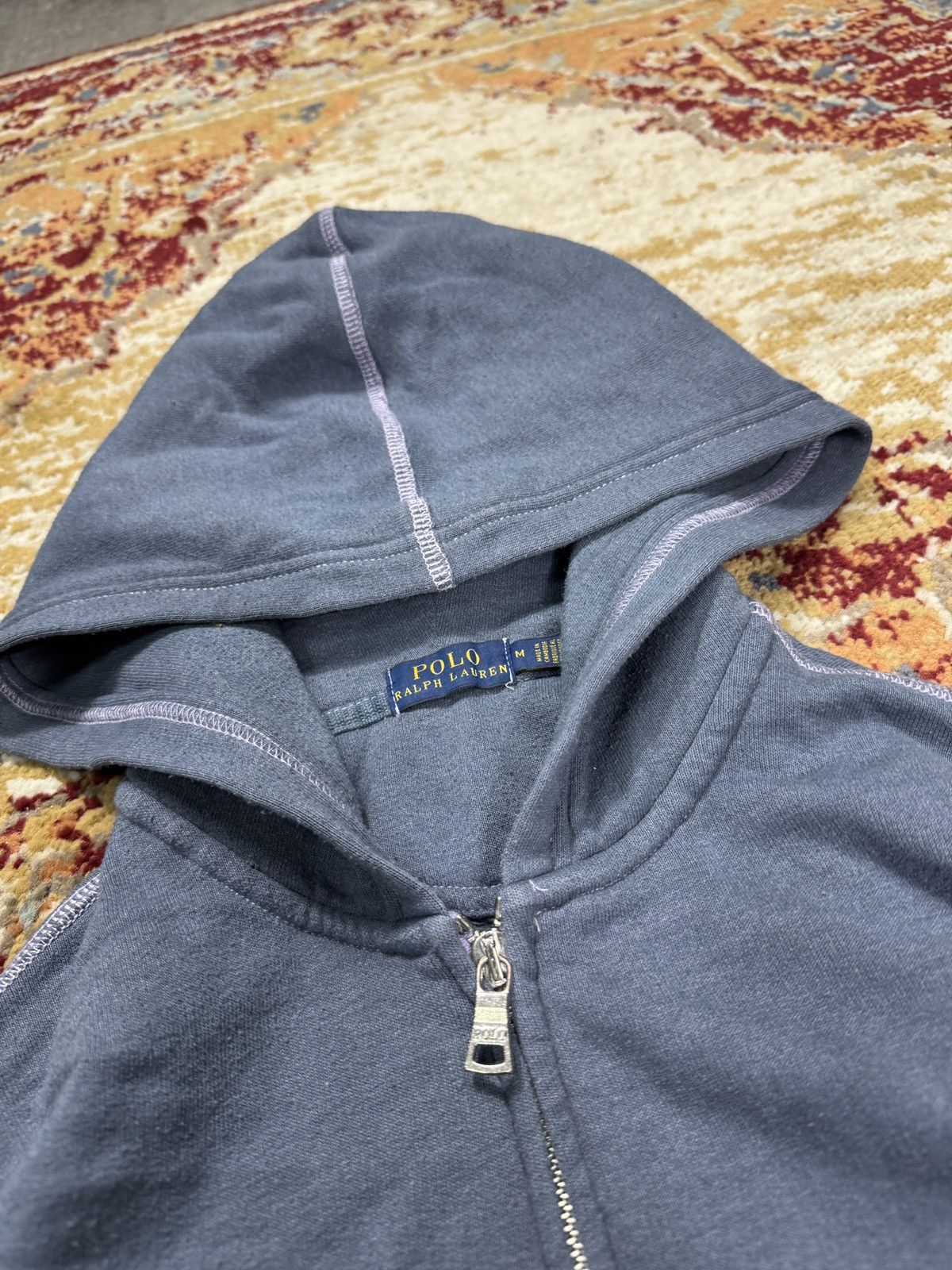 Polo Ralph Lauren Y2K Ralph Lauren Cropped Zip Hoodie Vintage Boxy Size US XS / EU 42 / 0 - 3 Thumbnail