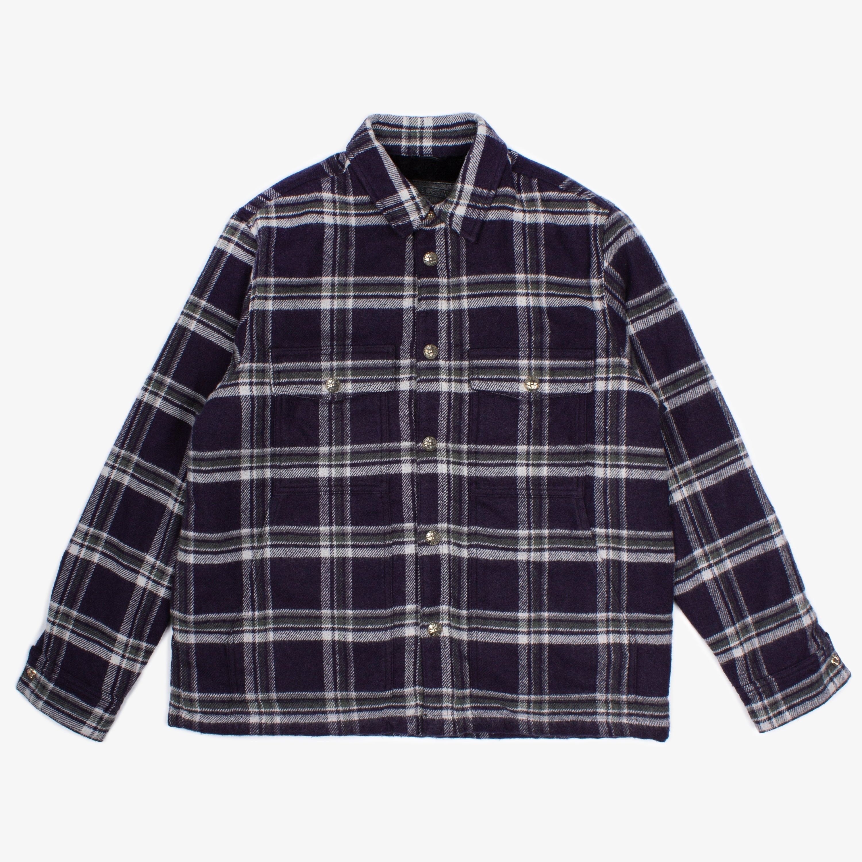 Chrome Hearts CHROME HEARTS MULLET HEAD LINED WORKDOG FLANNEL Size US M / EU 48-50 / 2 - 2 Thumbnail