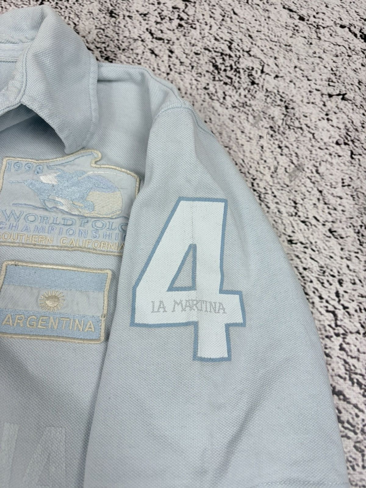 La Martina La Martina Argentina Polo Team World Championship Blue M Size US M / EU 48-50 / 2 - 11 Thumbnail