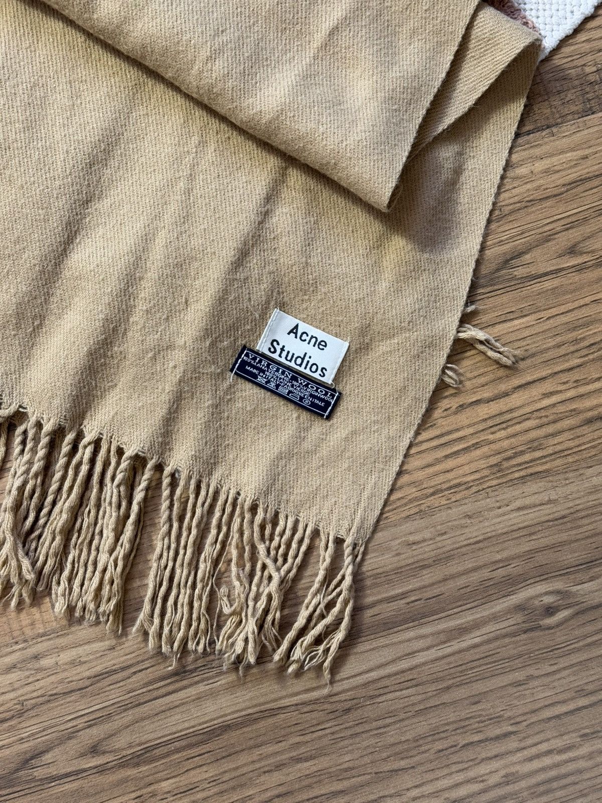 Acne Studios VINTAGE ACNE STUDIOS VIRGIN WOOL 2000s SCARF Size ONE SIZE - 2 Thumbnail