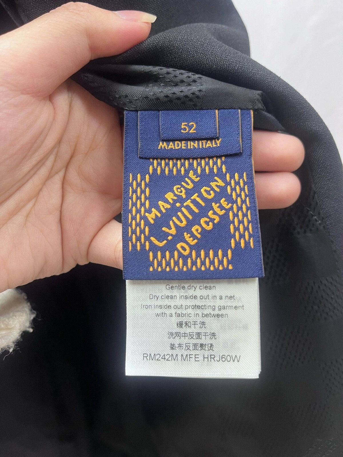Louis Vuitton Louis Vuitton Western Cut Wool Jacket Size 52S - 4 Thumbnail