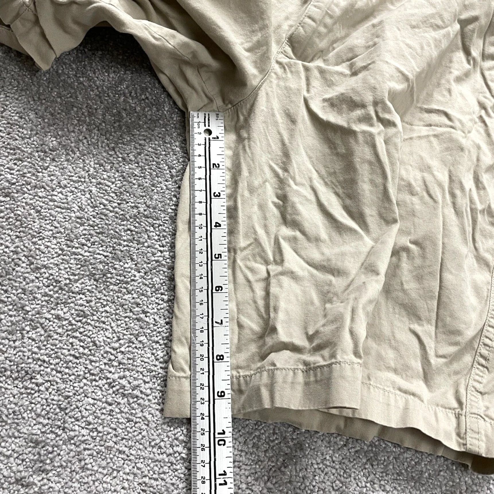 Vintage Columbia Cargo Shorts Mens 36 Brown Cotton Flat Front Casual Outdoor Active 36x9 Size US 36 / EU 52 - 6 Thumbnail