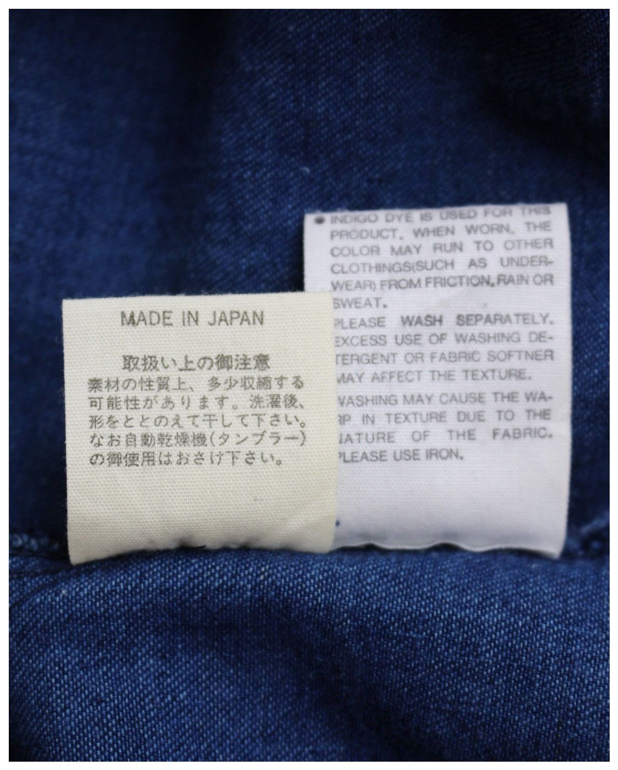 45rpm 2010S 45RPM INDIGO RUFFLED DENIM BLOUSE Size M / US 6-8 / IT 42-44 - 7 Thumbnail