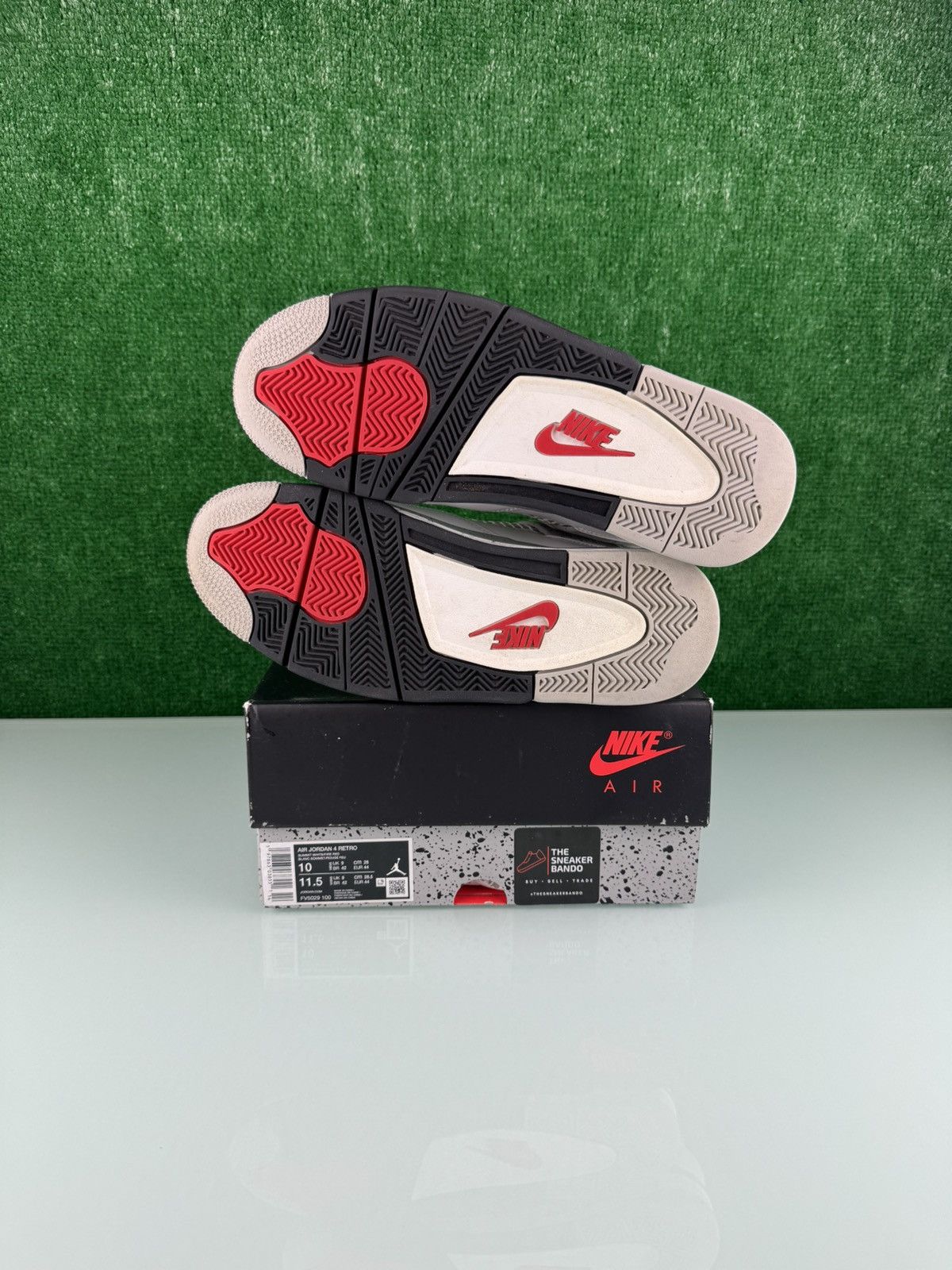 Jordan Brand Jordan 4 Retro White Cement (2025) Size 10 Size US 10 / EU 43 - 8 Thumbnail
