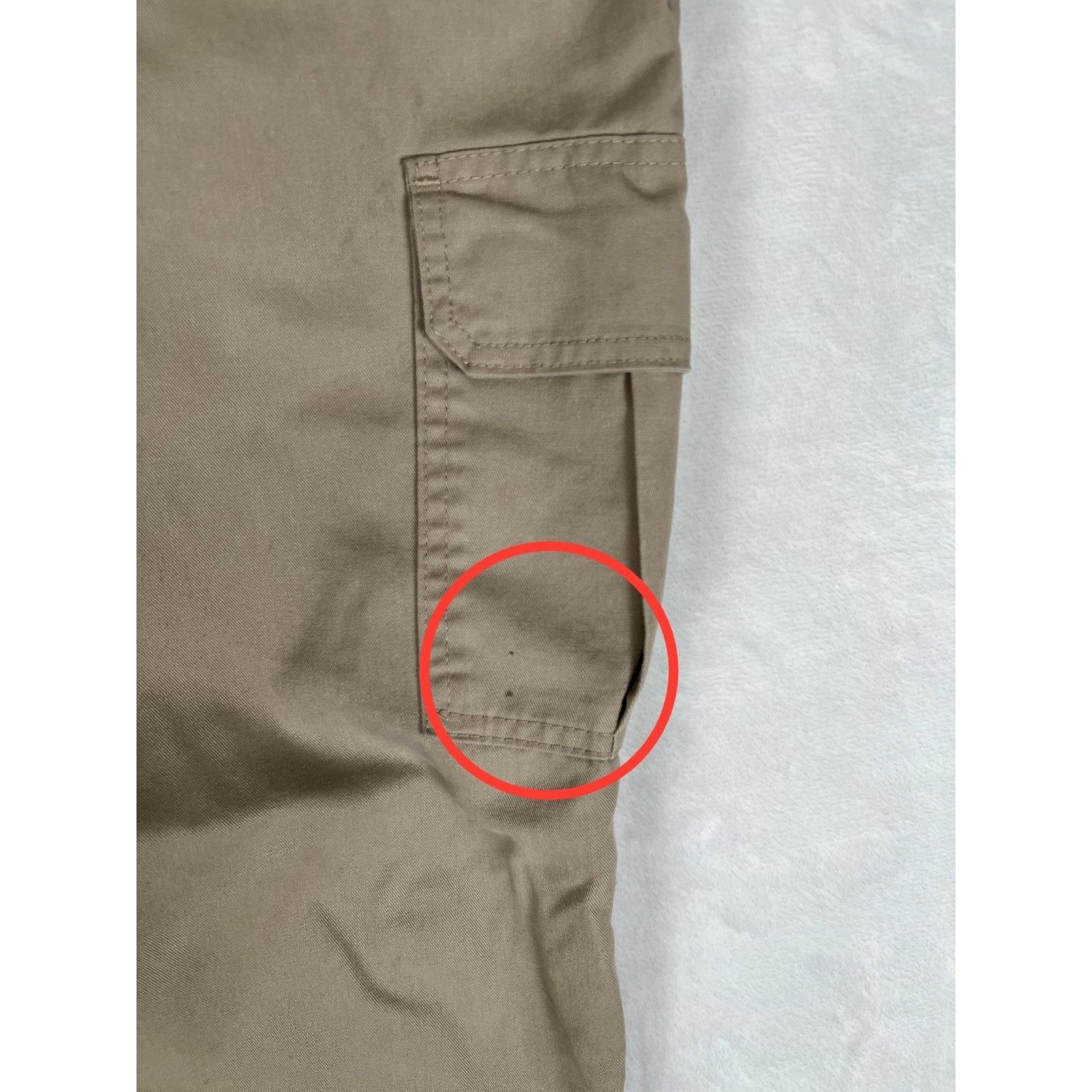 Dickies Dickies Cargo Pants Mens 34x30 Khaki Beige Regular Cotton Bl Size US 34 / EU 50 - 2 Thumbnail