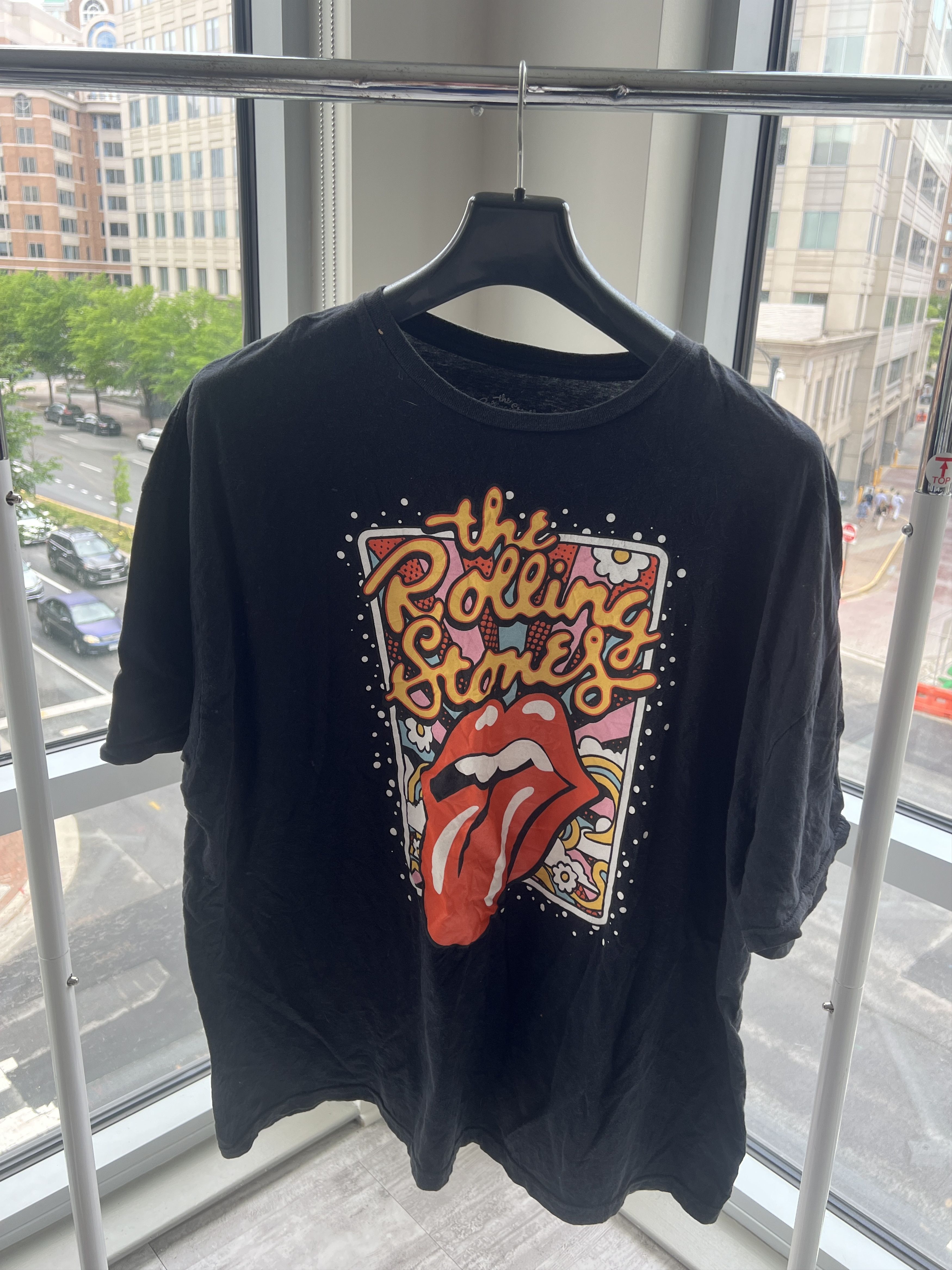 The Rolling Stones The Rolling Stones Graphic T-Shirt Black Tongue Logo Rock Size US XXL / EU 58 / 5 - 1 Thumbnail