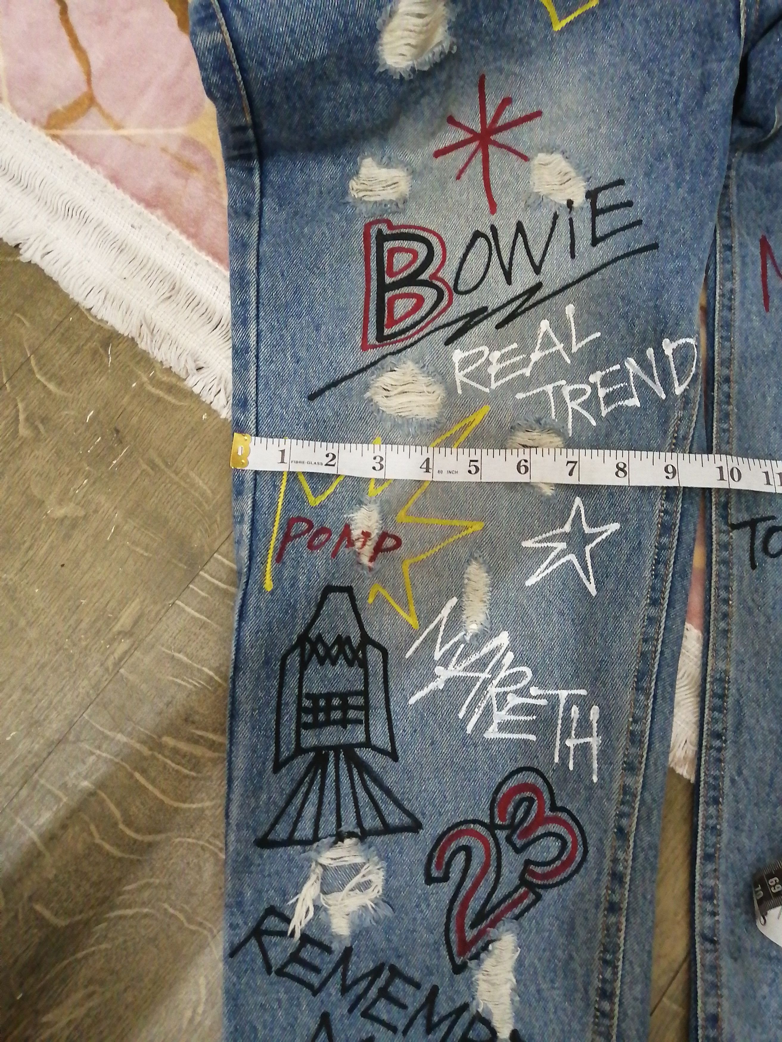 Other GALLIS ADDICTION GARMENTS DISTRESSED DENIM Size US 36 / EU 52 - 14 Thumbnail