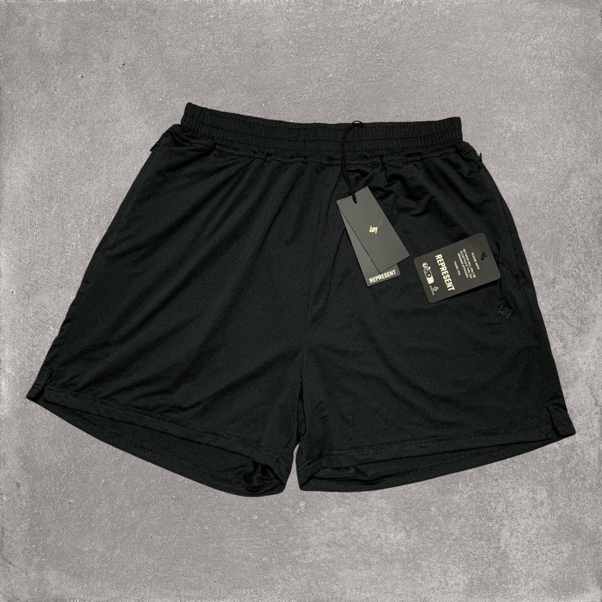 Represent Clo. Represent Small Shorts Black 247 Mesh DNA Bottoms Size US 30 / EU 46 - 1 Thumbnail
