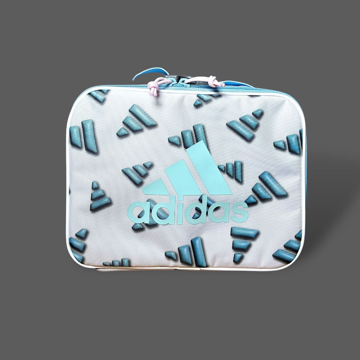 Adidas Adidas Foundation Logo Kids Blue White Lunch Bag Size ONE SIZE - 2 Thumbnail