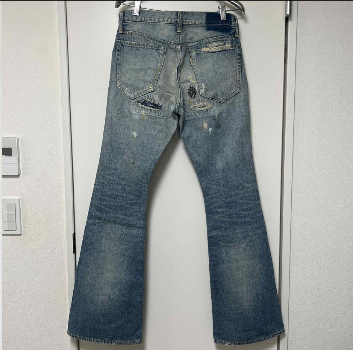 Kapital Kapital Boro Sashiko Patchwork Denim Pants Size US 28 / EU 44 - 3 Thumbnail