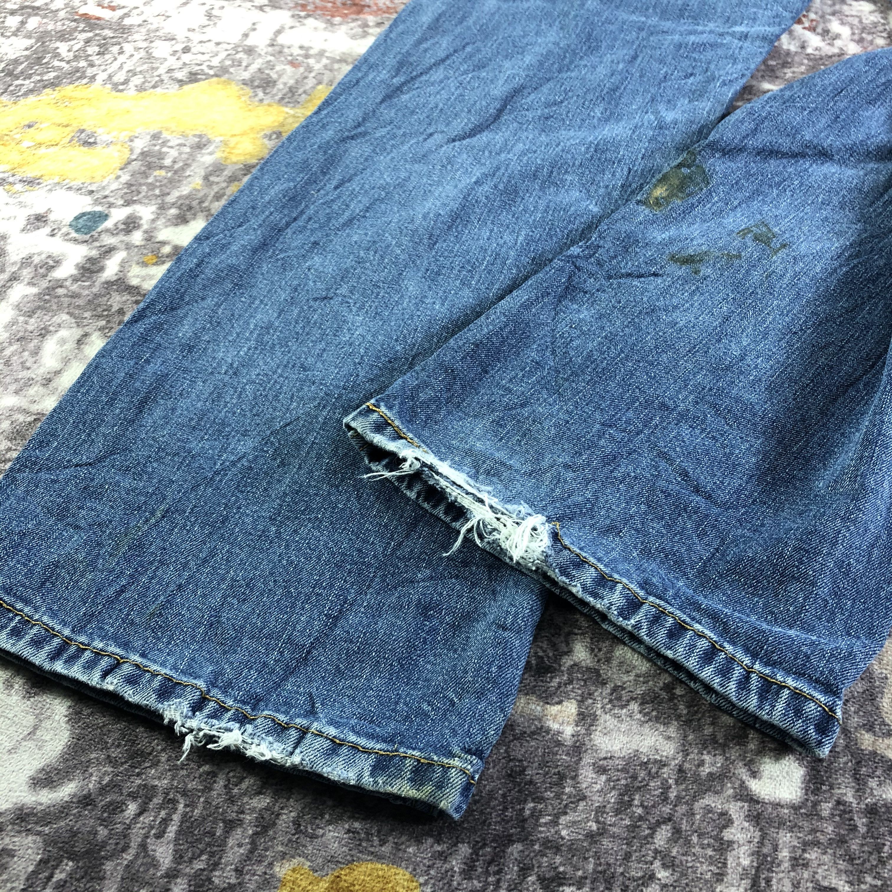Levi's × Vintage Vintage Blue Wash Levis 514 Jeans-JM3512 Size US 37 - 4 Thumbnail