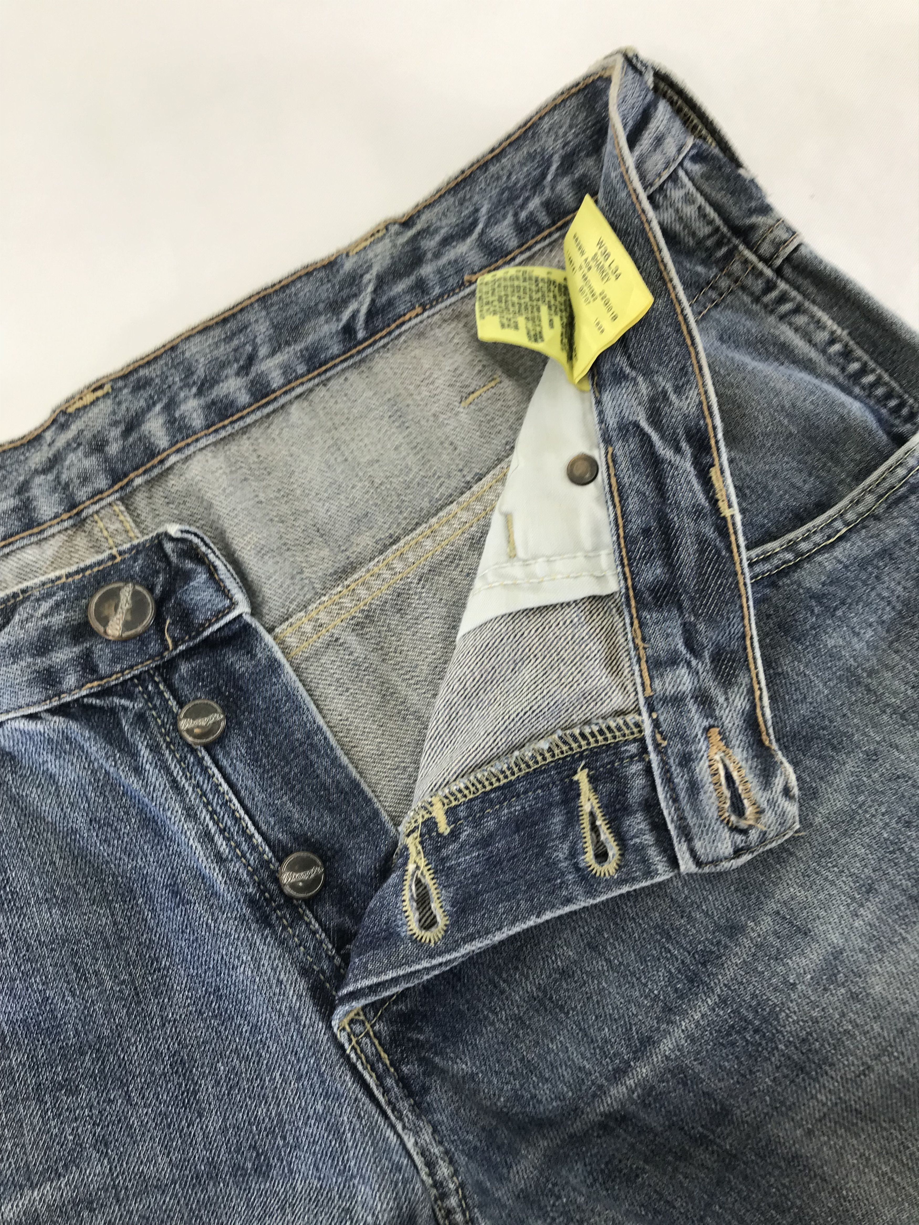 Wrangler Vintage Wrangler Fly Buttons Flare Jeans Size US 35 - 10 Thumbnail
