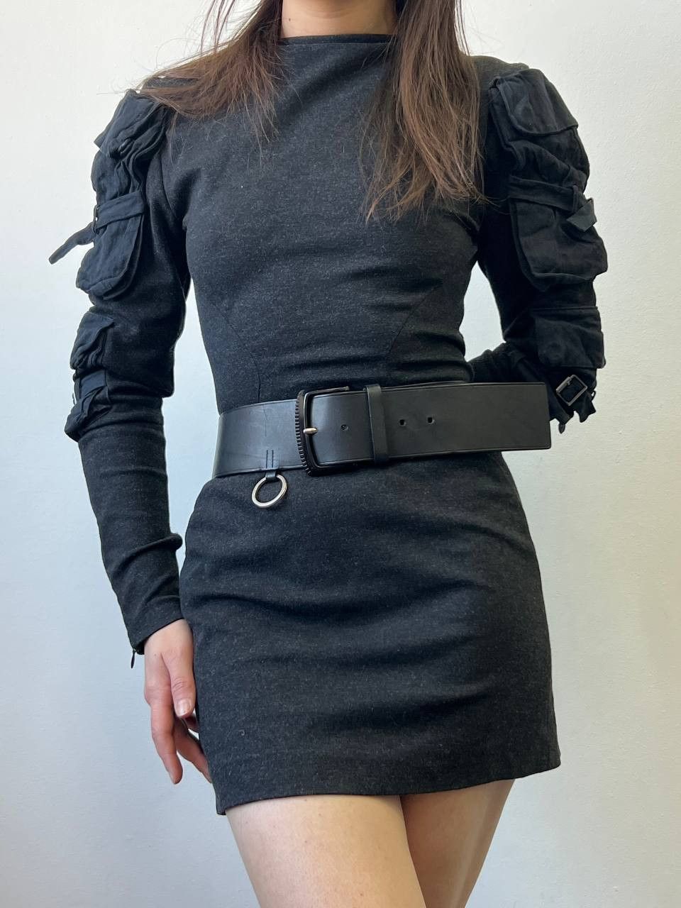 Prada Prada Leather Belt Waist Dress Vintage Size ONE SIZE - 2 Thumbnail