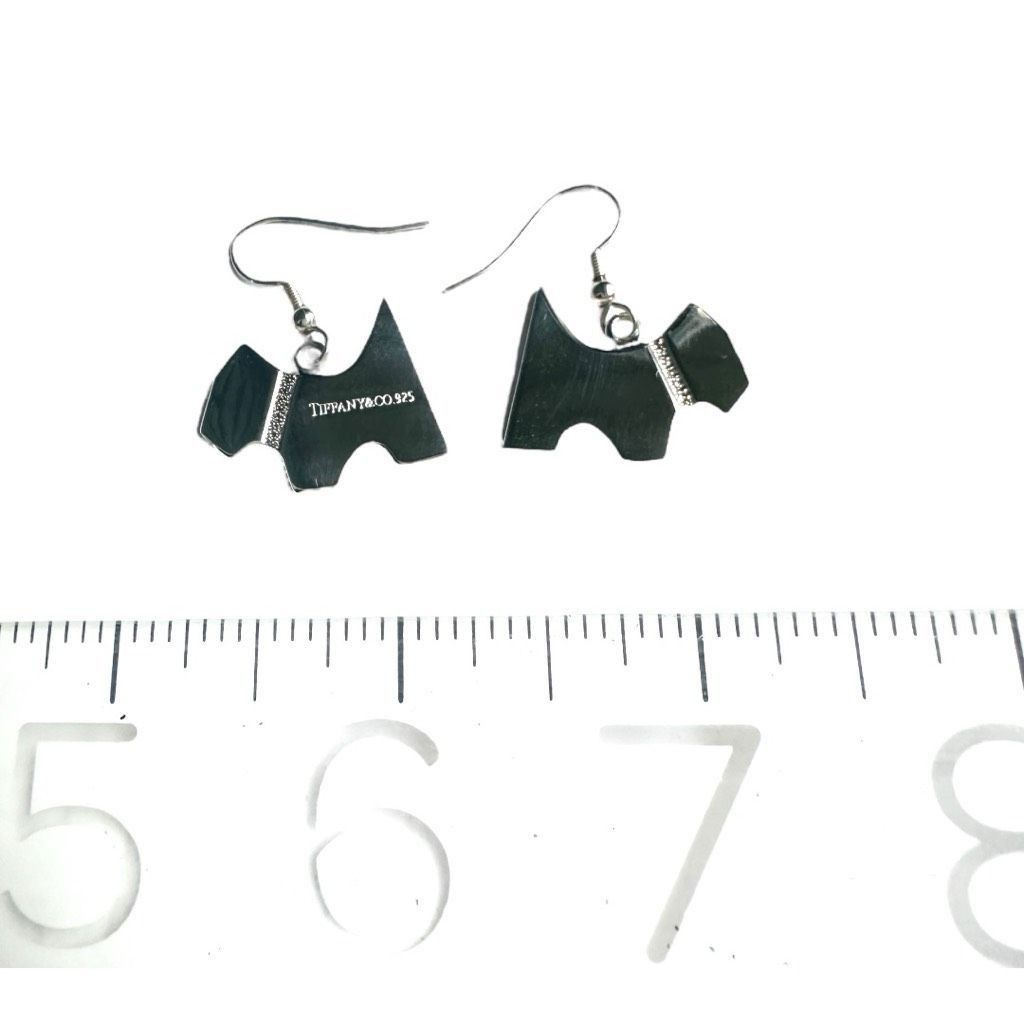 Tiffany & Co. TIFFANY & CO. Earrings Pendant Scottie Terrier Dog Sterling Size ONE SIZE - 5 Thumbnail