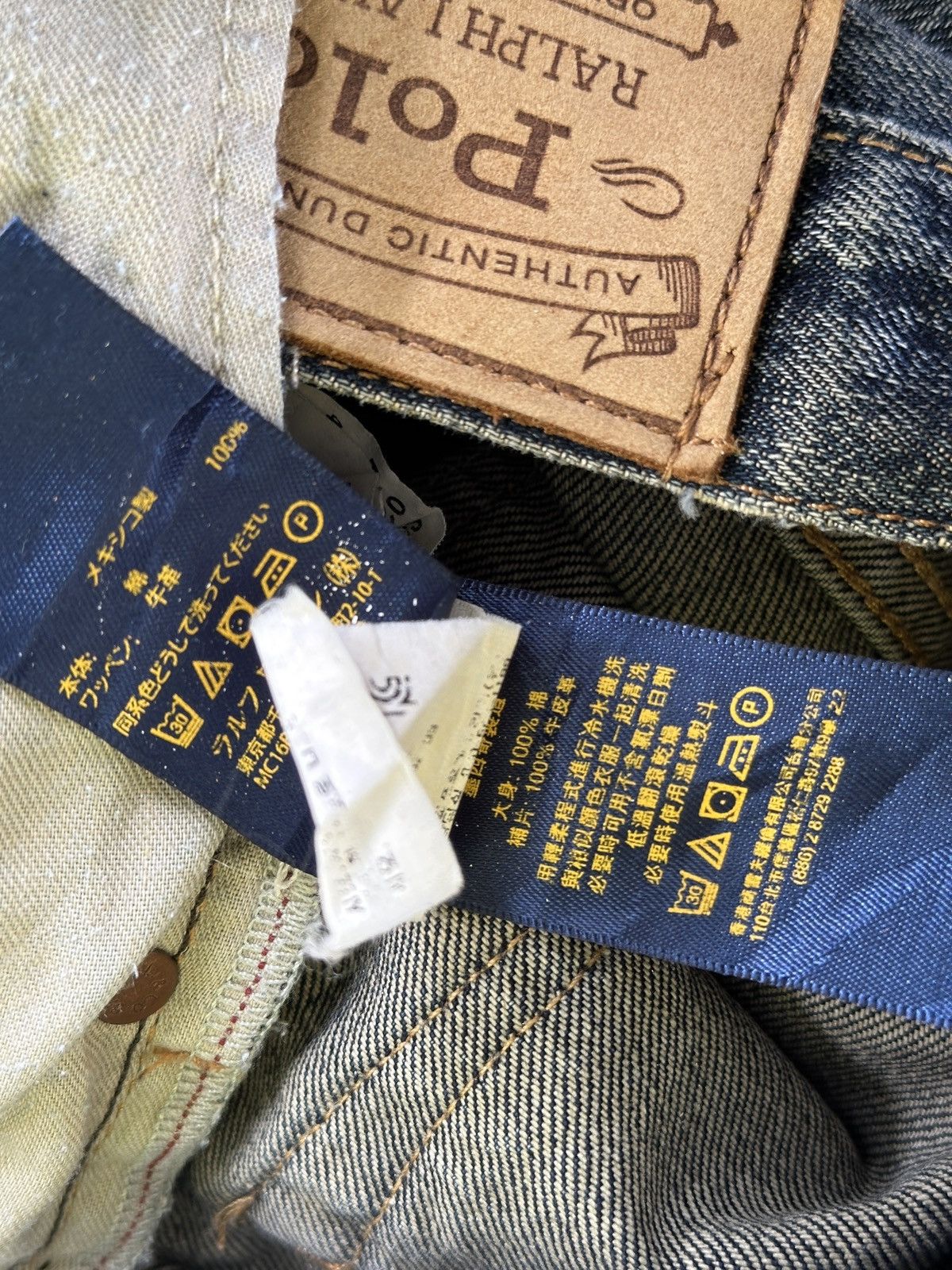 Polo Ralph Lauren Distress Polo Ralph Lauren Three Qtr 32x34 Size US 32 / EU 48 - 14 Thumbnail