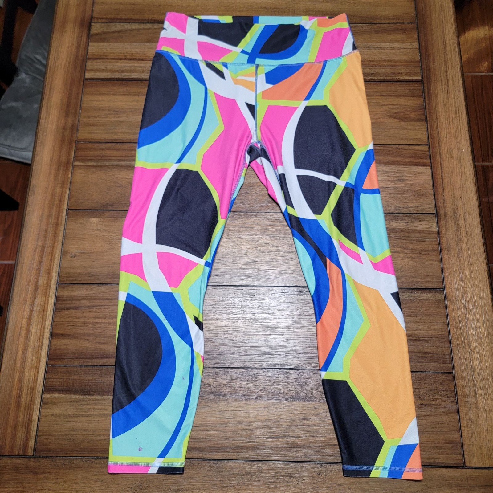 Other Guru Active Multicolor Leggings - Size XL Size 31" - 1 Thumbnail