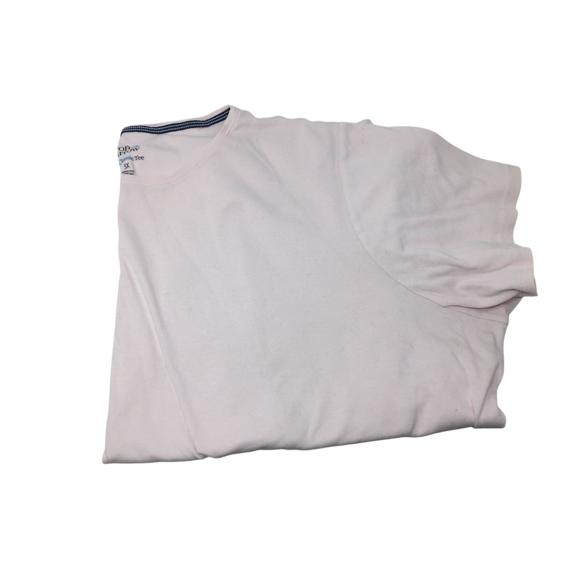 Croft & Barrow Croft & Barrow The Classic Tee Womens Size 2X Baby Pink Shir Size XXL / US 16-18 / IT 52-54 - 2 Thumbnail