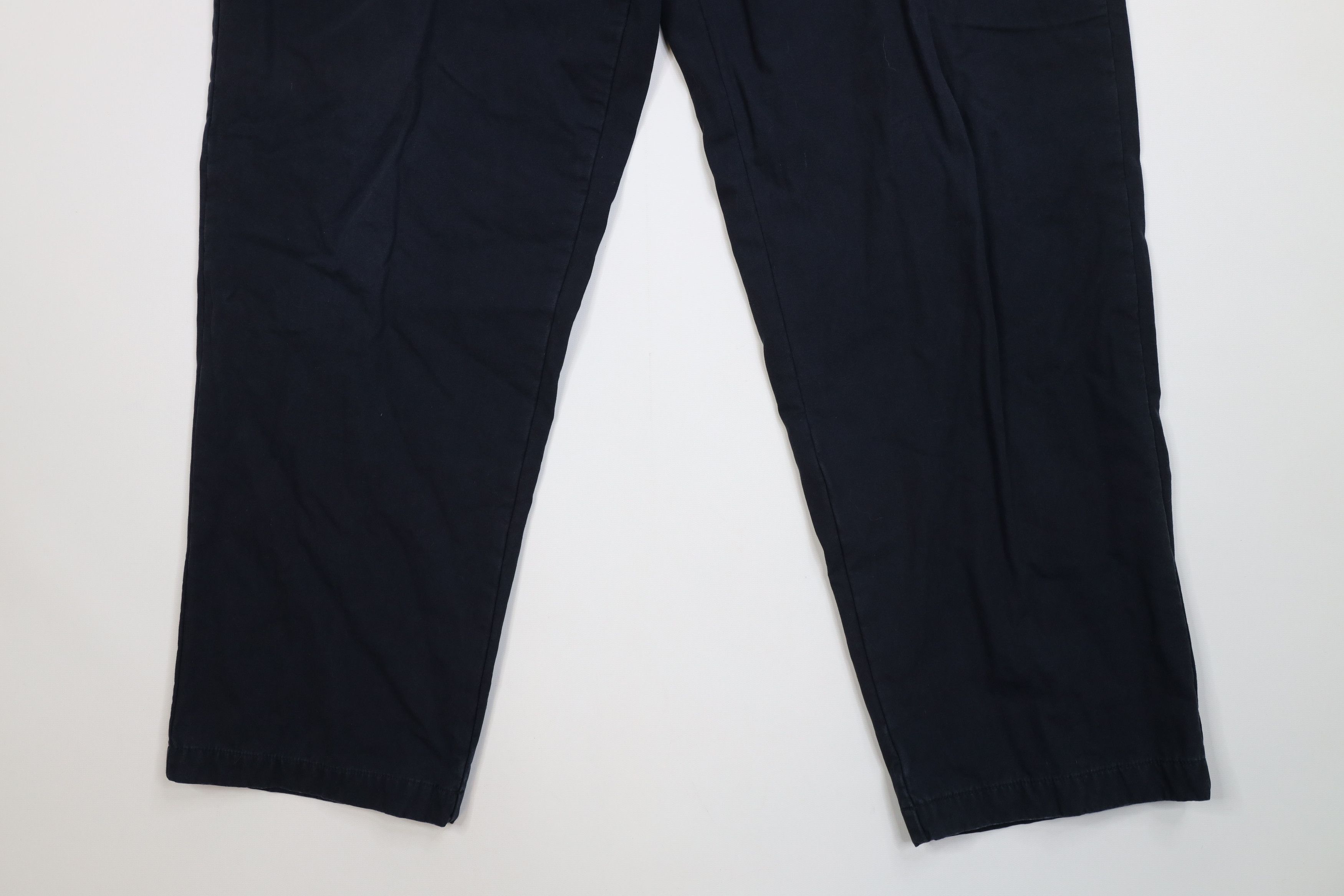 L.L. Bean Vintage LL Bean Heavy Flannel Lined Cotton Pants Navy Blue Size US 36 / EU 52 - 5 Thumbnail
