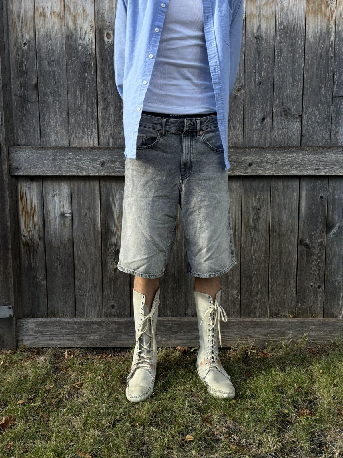 Handmade Vintage Suede Mukluk Boot Native American Moccasin Tall Snow Size US 8 / EU 41 - 17 Thumbnail