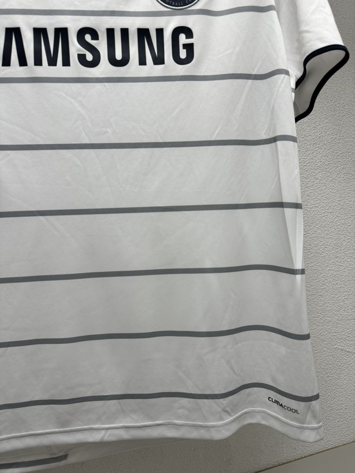 Adidas Chelsea adidas third soccer jersey 2009/10 3d Xl white Size US XL / EU 56 / 4 - 6 Thumbnail