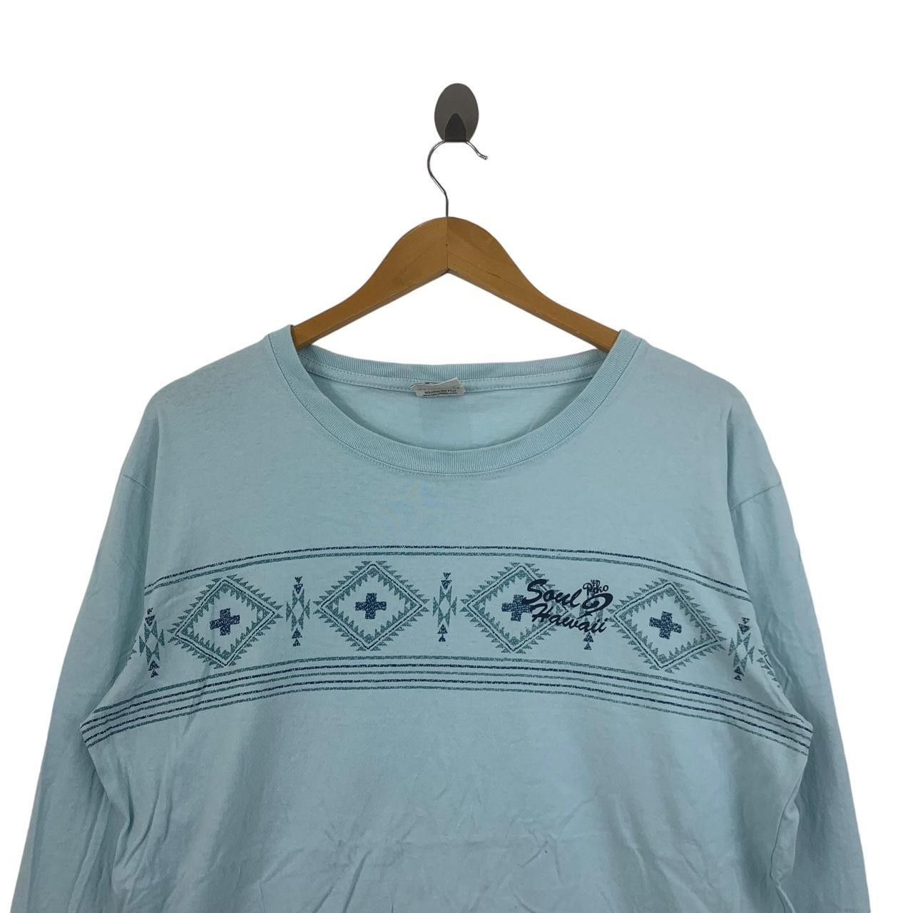 Vintage Vintage PIKO HAWAII AZTEC Logo Navajo Surf Tee Shirt Top Size XL / US 12-14 / IT 48-50 - 2 Thumbnail