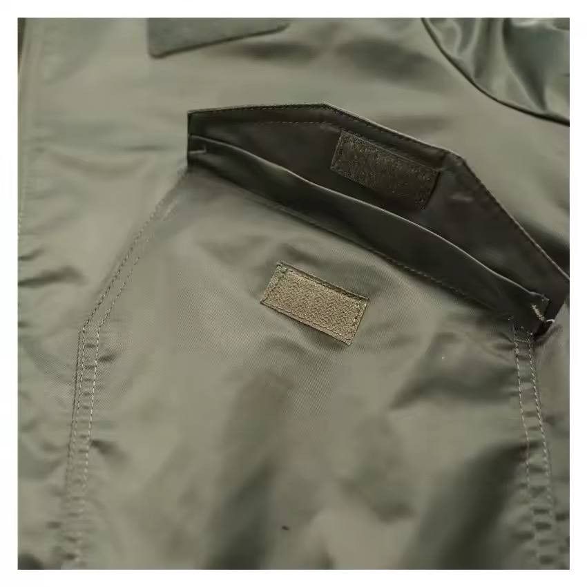 Japanese Brand × Vintage casual lightweight bomber with a patch pocket Size US L / EU 52-54 / 3 - 5 Thumbnail