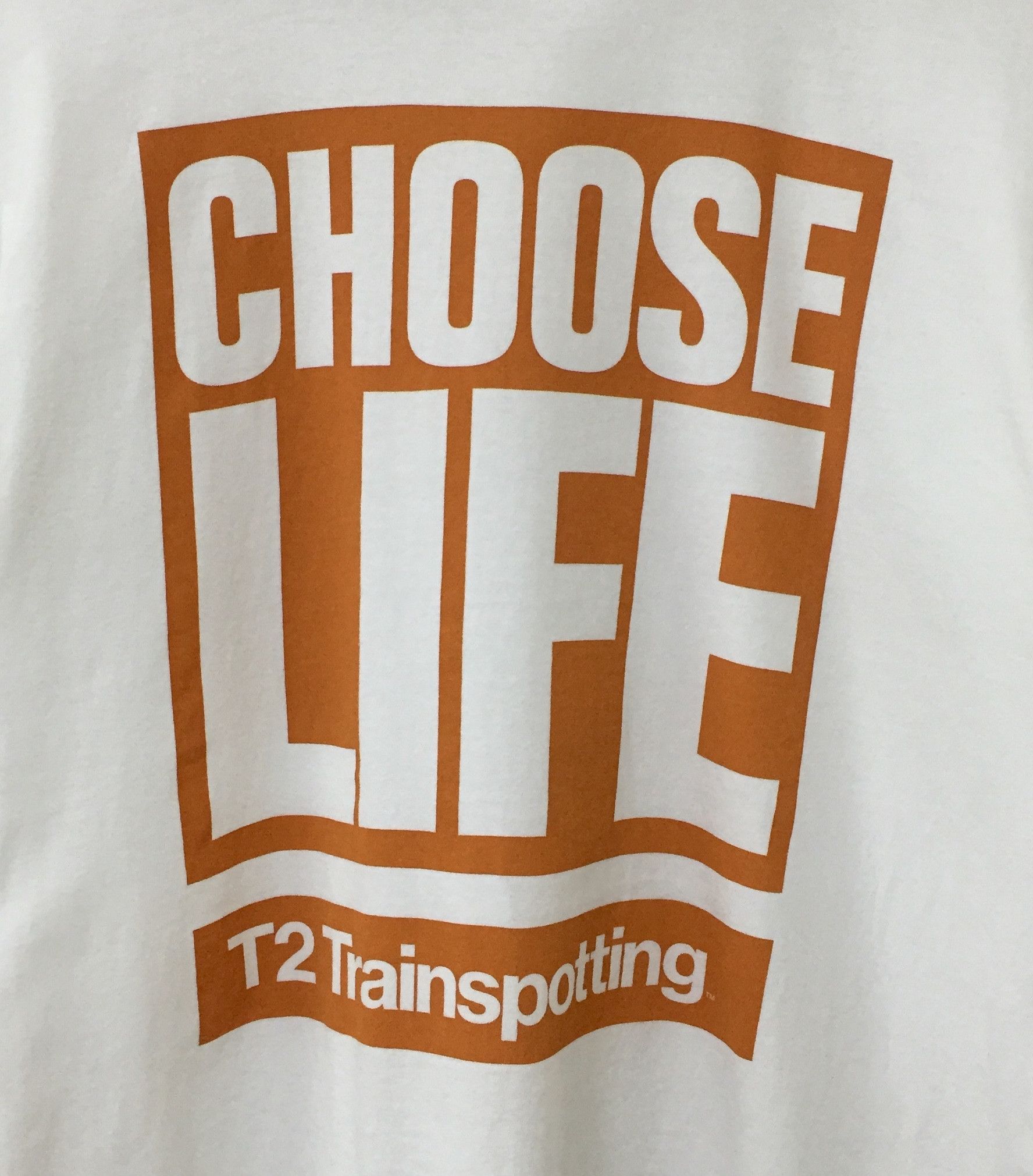 Japanese Brand TRAINSPOTTING T2 CHOOSE LIFE THRILLER COMEDY MOVIE TSHIRT Size US L / EU 52-54 / 3 - 6 Thumbnail