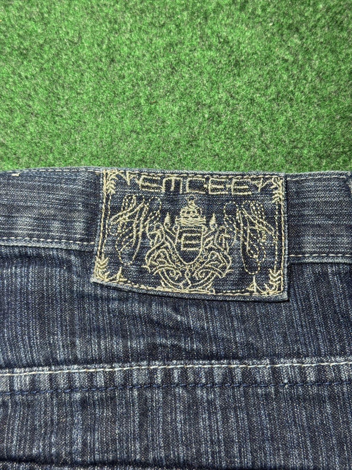 Southpole Vintage Y2K Emcee Baggy Hip Hop Jorts 42 18” Denim Shorts Size US 42 / EU 58 - 2 Thumbnail