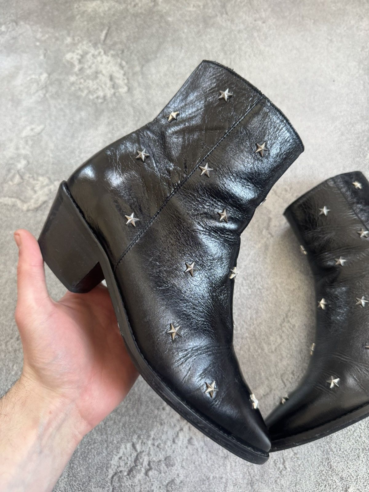 Zadig & Voltaire Zadig & Voltaire tyler pointed tor star studded ankle boots Size US 9 / IT 39 - 9 Thumbnail