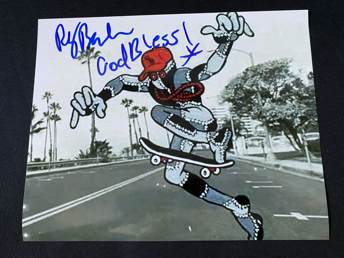 Powell Peralta × Tony Hawk × Vintage Vintage Ray Barbee signed photo Powell peralta Size ONE SIZE - 1 Preview