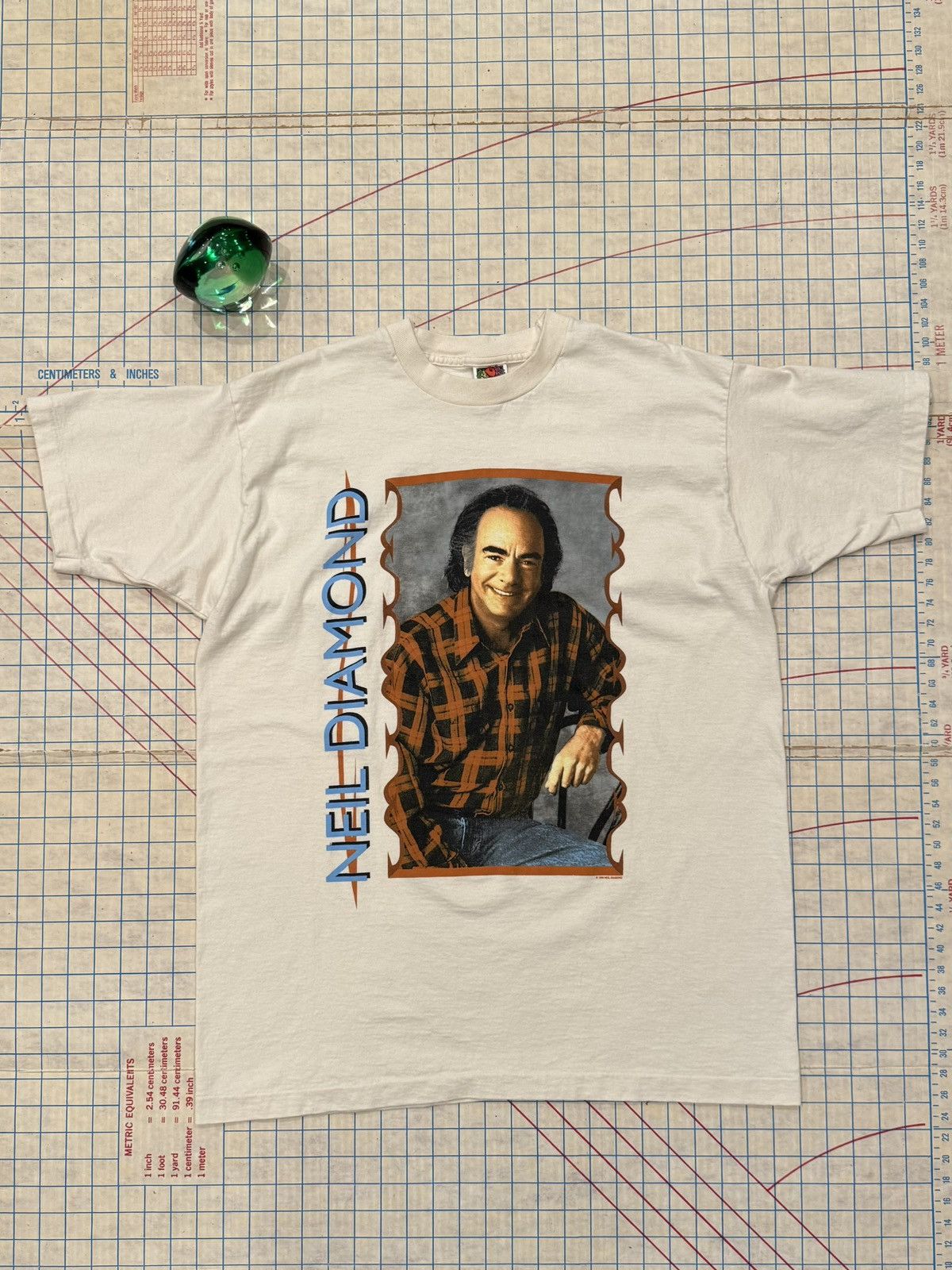 Band Tees Vintage Neil Diamond i am i said Graphic Tee 1996 Size XL Size US XL / EU 56 / 4 - 1 Thumbnail