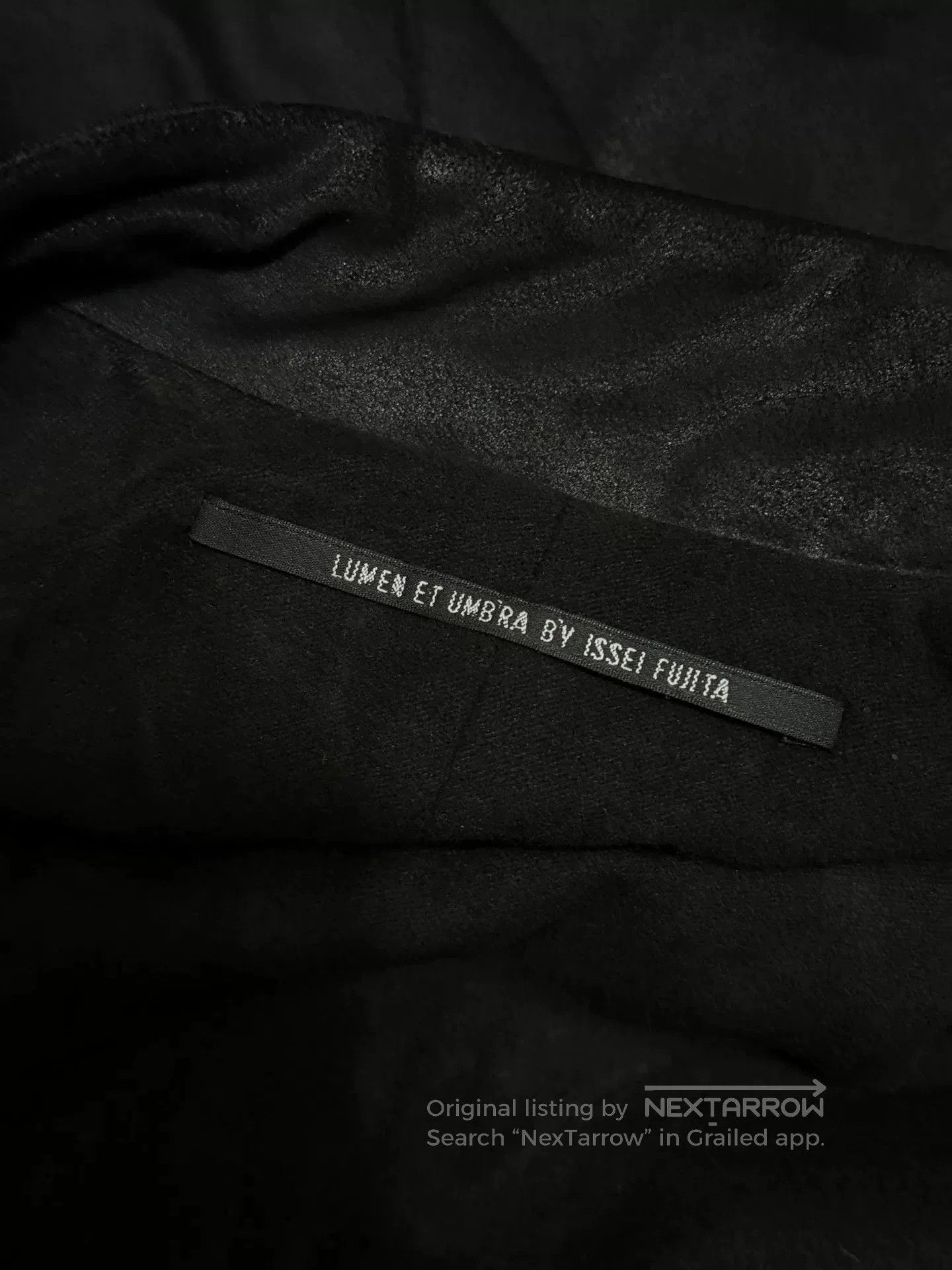 Lumen Et Umbra dark wizard leather jacket. Size US L / EU 52-54 / 3 - 7 Thumbnail